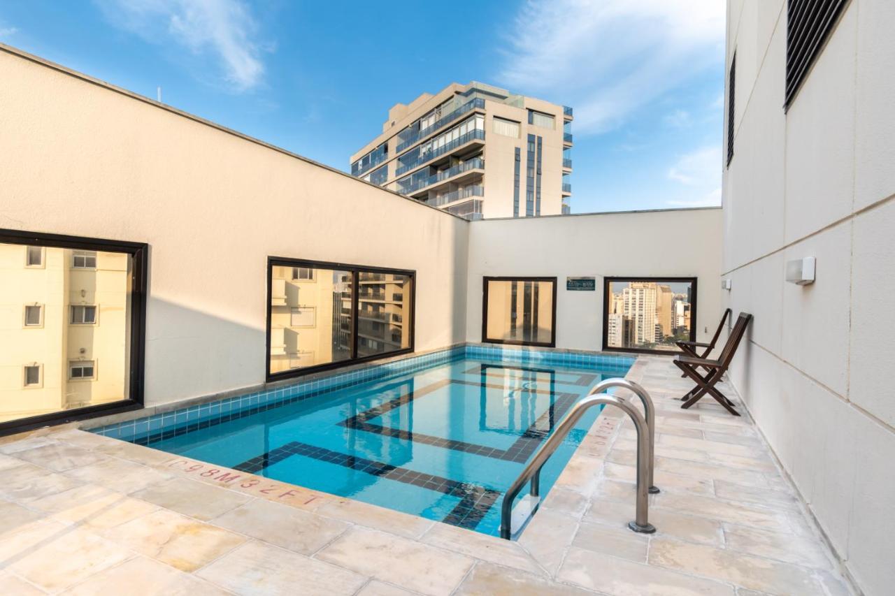 ساو باولو Flat Faria Lima Conforto Com Localizacao Privilegiada Em Pinheiros المظهر الخارجي الصورة