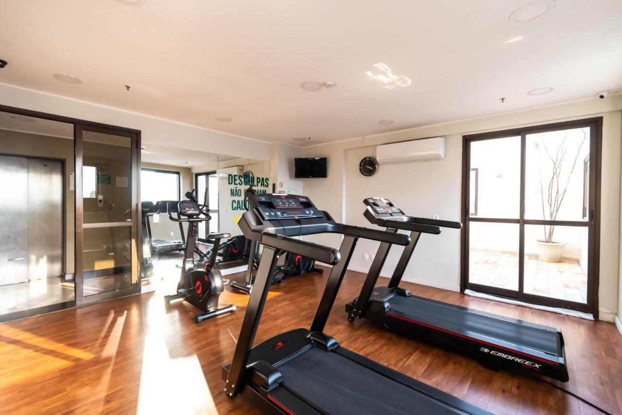 ساو باولو Flat Faria Lima Conforto Com Localizacao Privilegiada Em Pinheiros المظهر الخارجي الصورة
